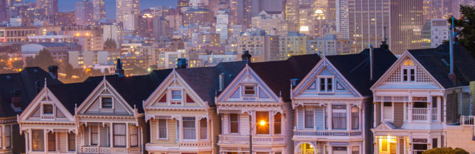 Homes on street