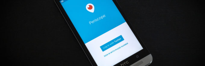 Periscope mobile app