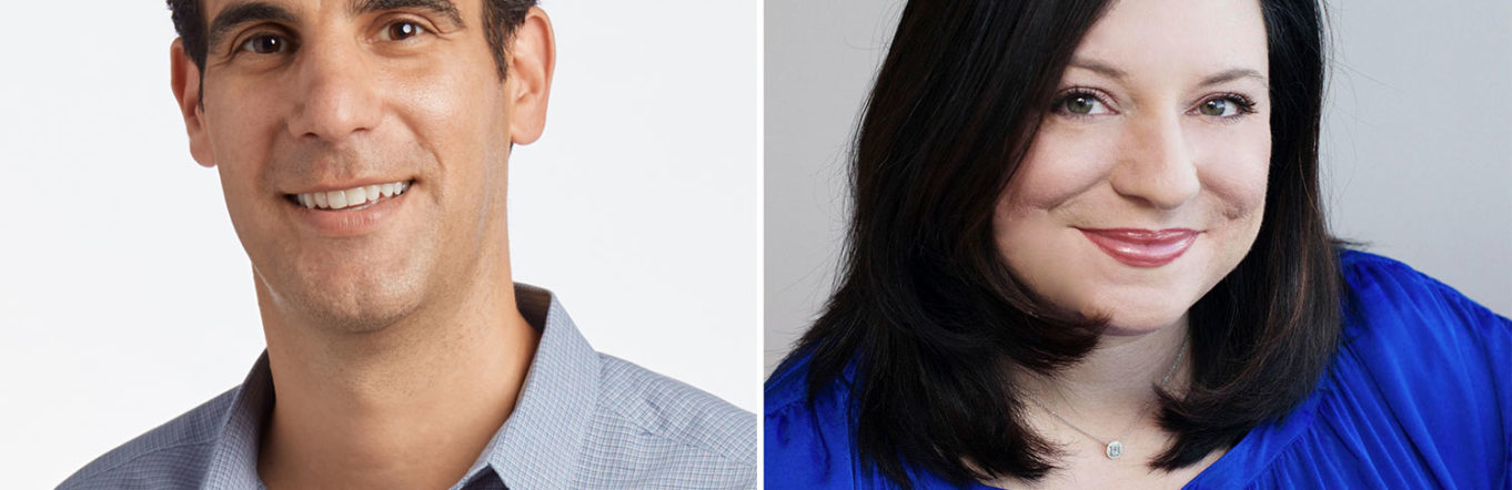 Spliced image of Matt Miller and April Weeks from Centro