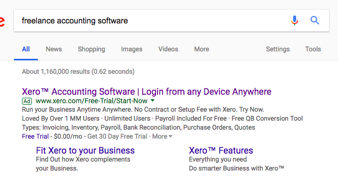 Optimized PPC Landing Page