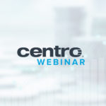 Centro Webinar logo overlayed on a graph showing revenue growth
