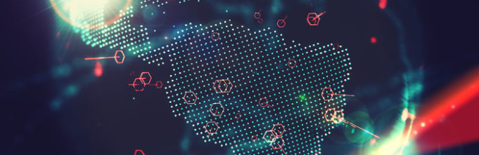 Techy map of the world