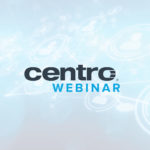 Centro Webinar logo with social media background