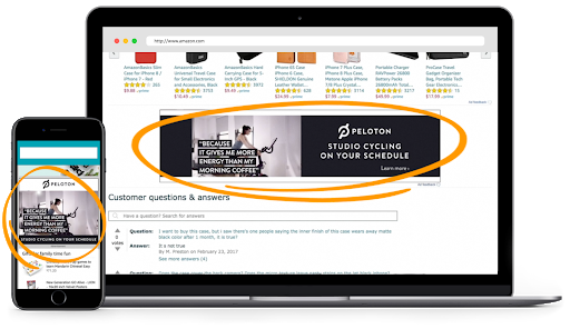 Amazon Video ad example