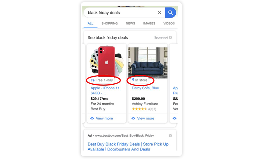 Minimize barriers by offering free shipping or in-store pickup