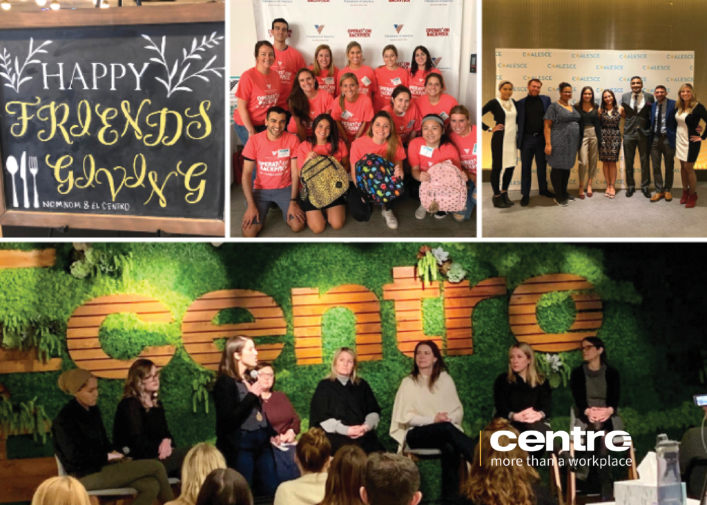 Collage of Centro community groups