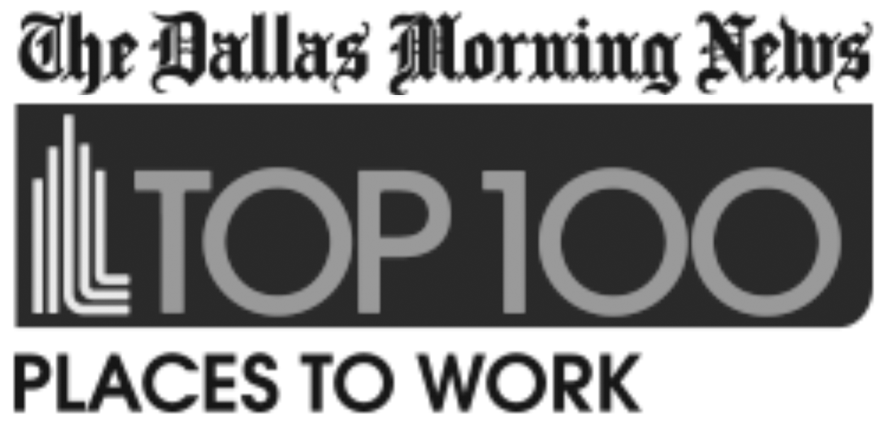 Dallas Morning News Top 100 Places to Work Badge