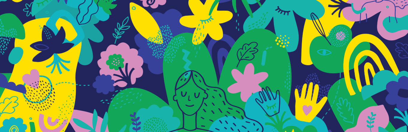 Abstract illustration of mindfulness